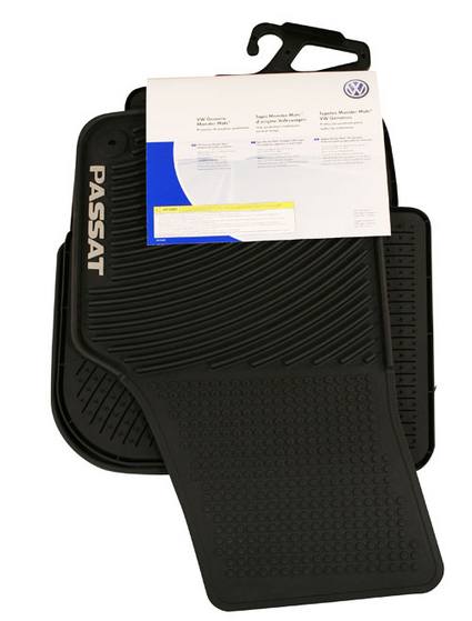 VW Floor Mat Set (All-Weather) (Passat) (Black) 561061550B041